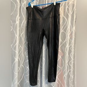 Spanx Faux Leather Leggings
